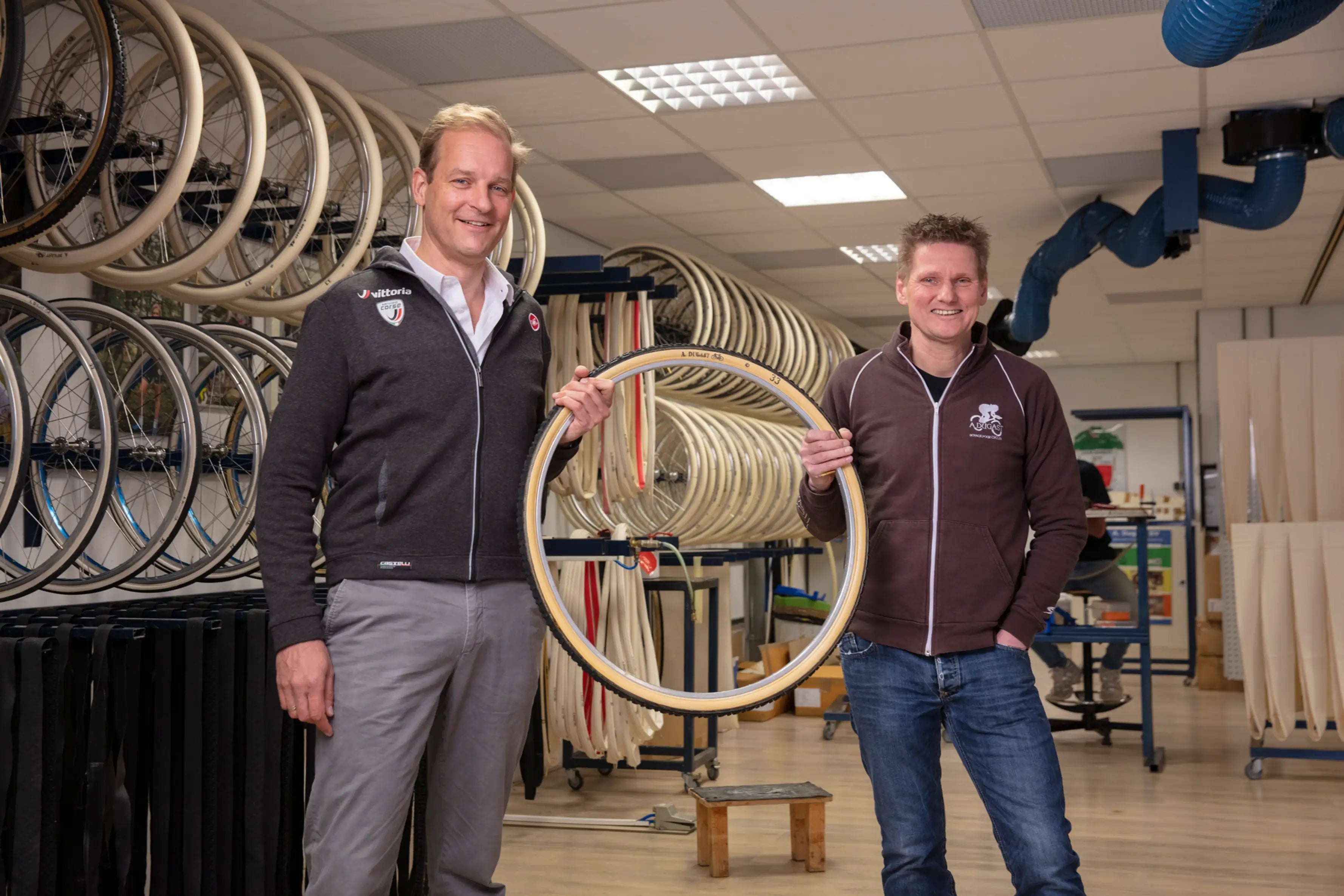 Multiple World Champion Tyre Maker A. Dugast joins Vittoria Group